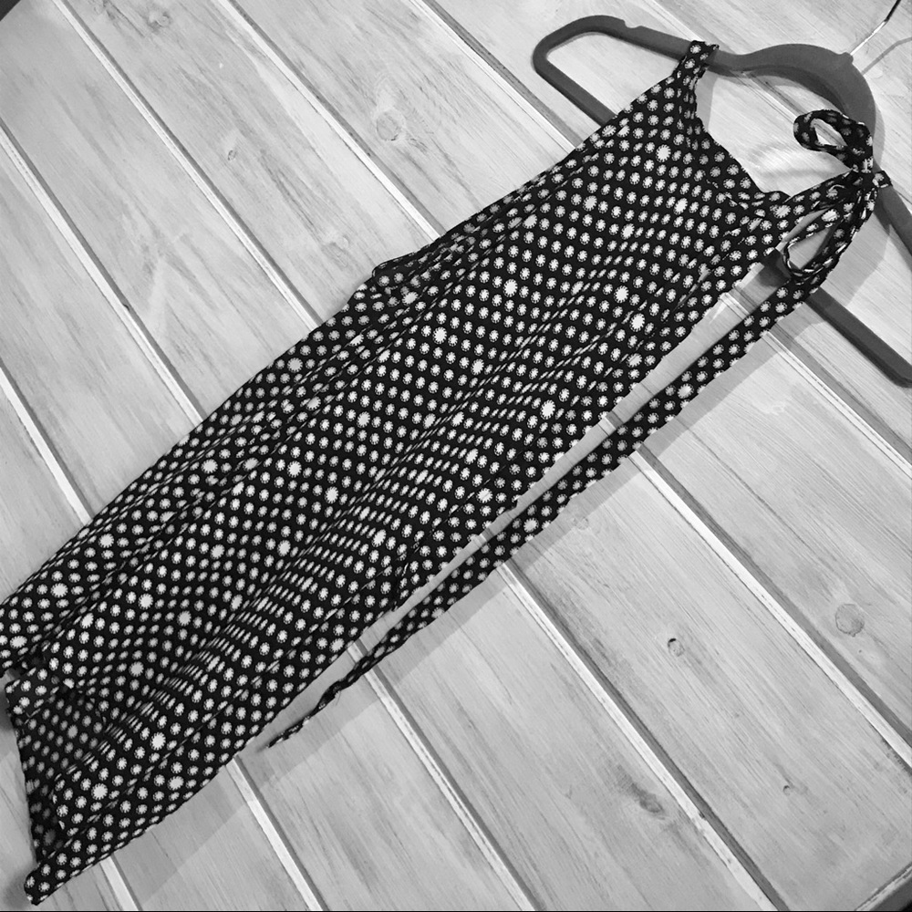 LOFT tie neck blouse, size L